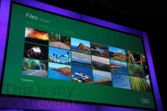 Windows 8界面 触摸功能